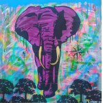 Mateusz STRONK (ur. 1994), Pink Elephant, 2024