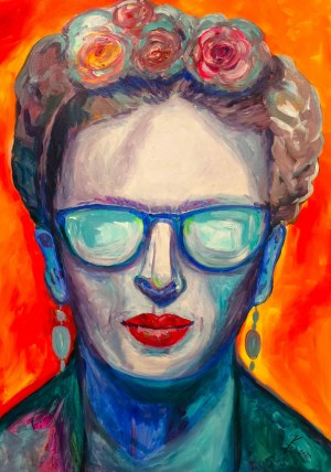 Katarzyna ZACHTEJ (ur. 1980), Orange Frida, 2020