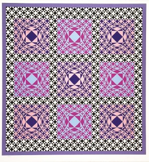 Victor VASARELY (1906-1997), Kompozycja geometryczna