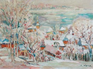 Henryk KRYCH (1905-1980), Zimowy pejzaż