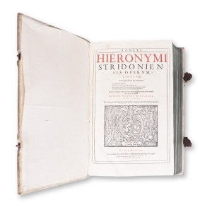 HIERONYMUS (342-347): Sancti Hieronymi Stridoniensis operum VIII.+IX.