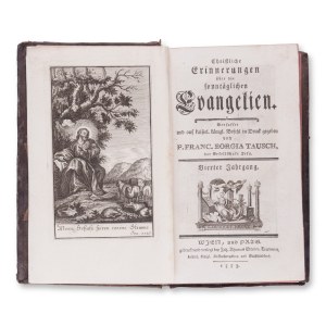 TAUSCH, Franz Borgia (1701-1775): Christian memories IV.