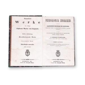 DE LIGORIO, Alphonso Maria (1696-1787): Theologia moralis VII.