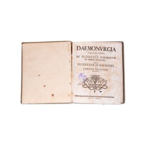 [GERBERT, Martin] (1720-1793): Daemonurgia theologice expensa