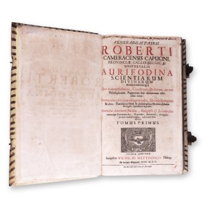 DE CAMBRAI, Robert (1500-1556): Aurifodina Universalis Scientiarum Divinarum Humanarumque I.