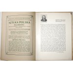 Jasieński, Cybulski, SZTUKA POLSKA MALARSTWO, Lwów 1904 [wydawnicze zeszyty + oprawa]