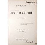 Gloger Z., ENCYKLOPEDJA STAROPOLSKA ILUSTROWANA, t.1-4, 1900 [komplet] [ilustracje]