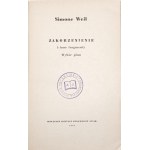 Weil S., ZAKORZENIENIE wybór pism