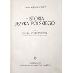 Klemensiewicz Z., HISTORIA JĘZYKA POLSKIEGO, t.1-2 [1ère édition].
