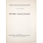 Gajdzińska J., WYNIKI NAUCZANIA, 1939