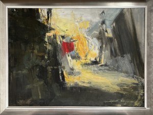 Anna Kunka-Kawełczyk, Pejzaż z czerwienią