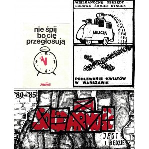 Zestaw 3 ulotek