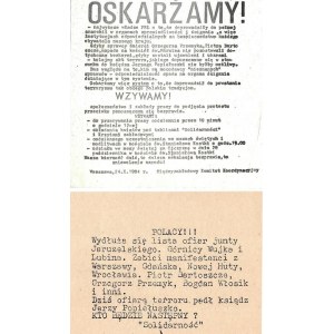 Zwei Broschüren