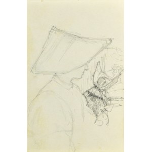 Jozef PIENIĄŻEK (1888-1953), Monks in cornets