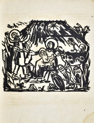 Tadeusz MAKOWSKI (1882-1932), W stajence, 1925