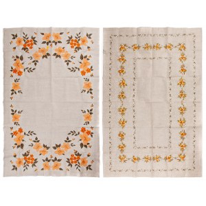 Set of two tablecloths, Aleksandrowickie Zakłady Przemysłu Lniarskiego ALLEN