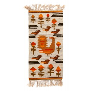 Maria BUJAKOWA (1901 - 1985), Kilim Podwórko, Zakopane Pattern Workshop