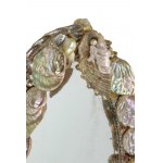 Vintage Artisanal Mirror with Shells