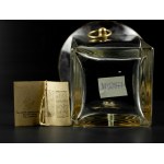 Vintage Glass and Brass Ice Container