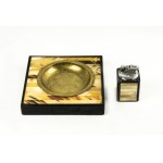 Lighter and Ashtrays Set