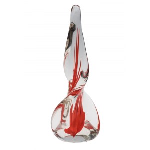 Glass Spiraling Obelisk