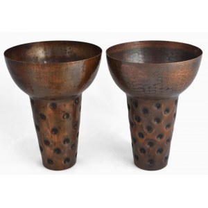 Pair of Copper Vases
