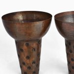 Pair of Copper Vases