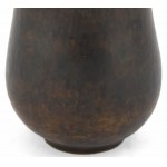 Dark Patina Brass Vase