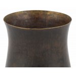 Dark Patina Brass Vase
