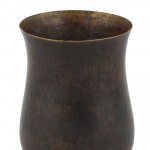 Dark Patina Brass Vase