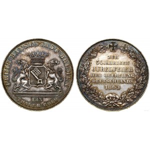 Niemcy, talar, 1863, Brema