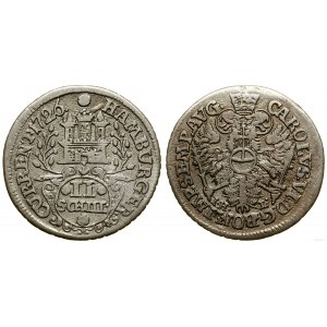 Niemcy, 2 szylingi, 1726, Hamburg