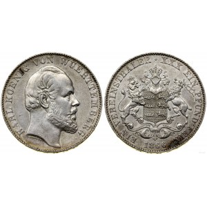Niemcy, talar (Vereinstaler), 1866, Stuttgart