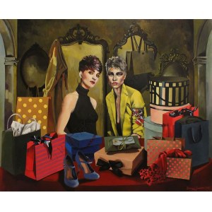 Izabela Gałązka, Strojnisie II from the series Fashionistas (2019)