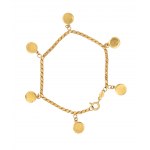 Bracelet médaillon, or 21K