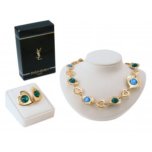 Yves Saint Laurent set, 1980s.