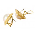 Orecchini d'oro / fermagli di perle MABE