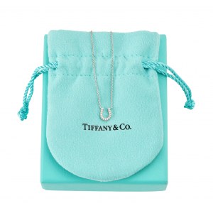 Tiffany &amp; Co., Horseshoe-shaped necklace with diamonds