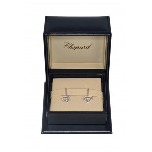Chopard, Happy Diamonds Heart Earrings
