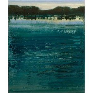 Jagoda Kaczmarczyk-Hudzik (ur. 1966, Kraków), Pejzaż wiślany XCV, 2024