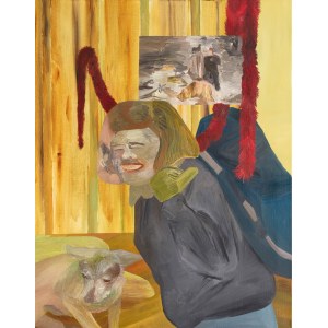 Dominika Kowynia (b. 1978), Red chains, 2018
