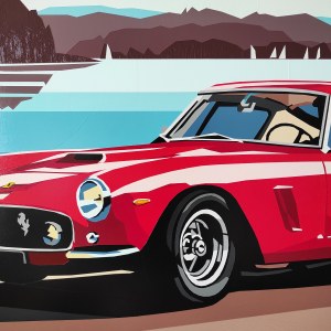 Jakub Napieraj (ur. 1991), Black Dog, Red Ferrari and The Man, 2024