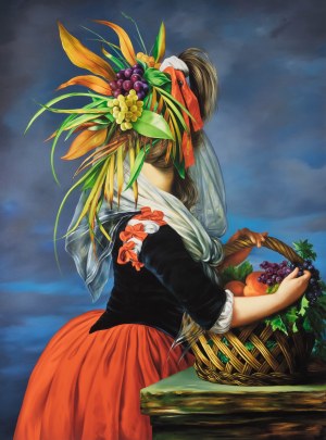 Ewa Juszkiewicz (ur. 1984), Bez tytułu (after Élisabeth Vigée Le Brun), 2020