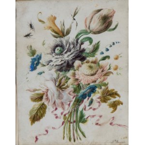 Bouquet with tulips and peonies 1790