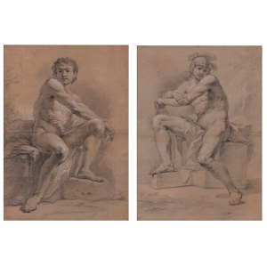 Studies for the Nudes Neoclassical artist