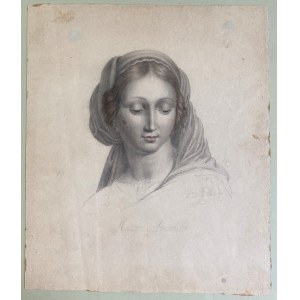CARLO DELLA PORTA, Study for the Face of the Madonna