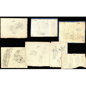 Luigi Vacca, Various figures, studies and sketches