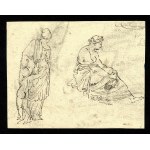 Luigi Vacca, Various figures, studies and sketches