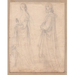 Study for two women anonymous 19th century artist