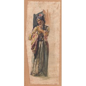 Study for a standing woman anonymous 19th century artist